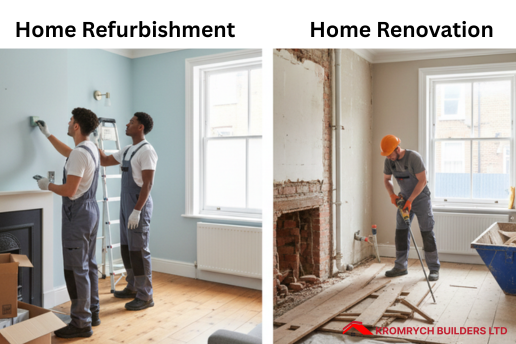 Home Refurbishment vs Renovation